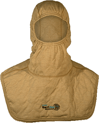 Comprehensive Coverage Particulate Hood Extended Bib with Nomex<sup>®</sup> Nano Flex Sure‑Fit<sup>™</sup> Panel and Face Opening Face Opening 39707-00-194071